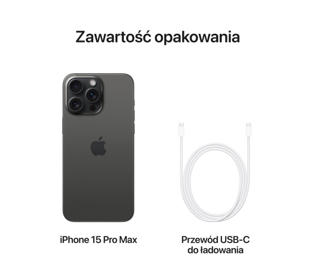 Apple iPhone 15 Pro Max 256GB Black Titanium - 1180085 - zdjęcie 10